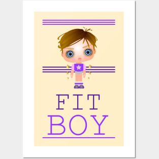 Fit boy. Posters and Art